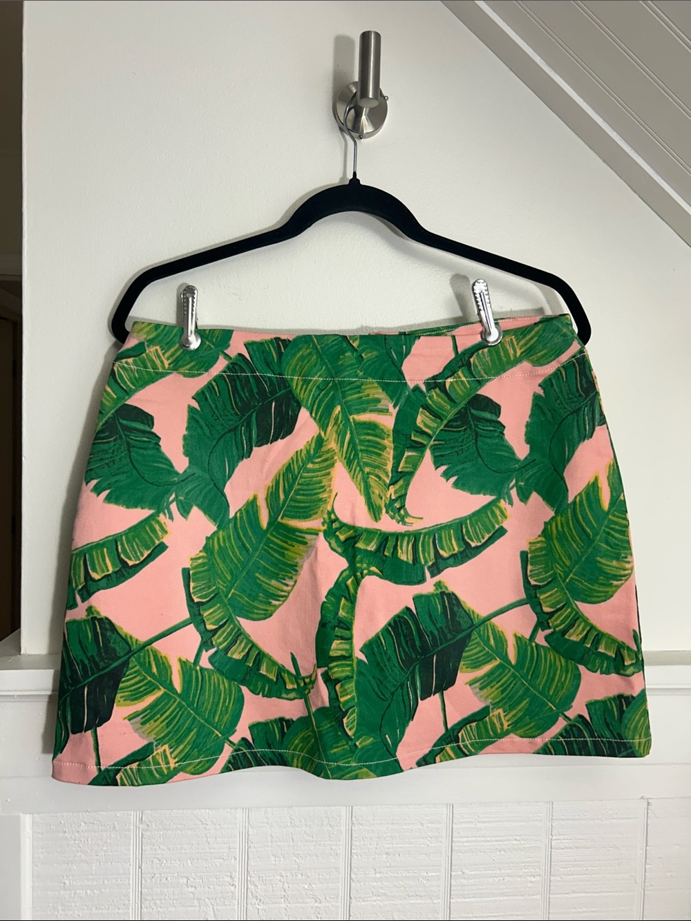 Judith March Palm Tree Print Mini Skirt size women’s large